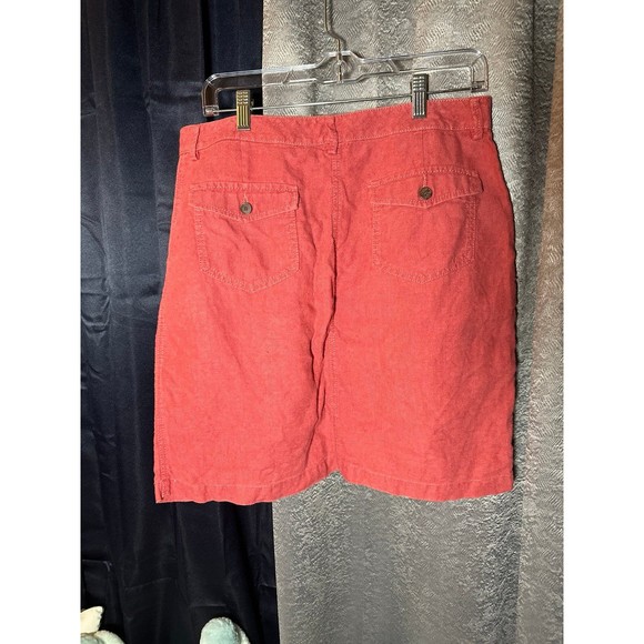LL Bean 100% Linen Skirt - Picture 2 of 4